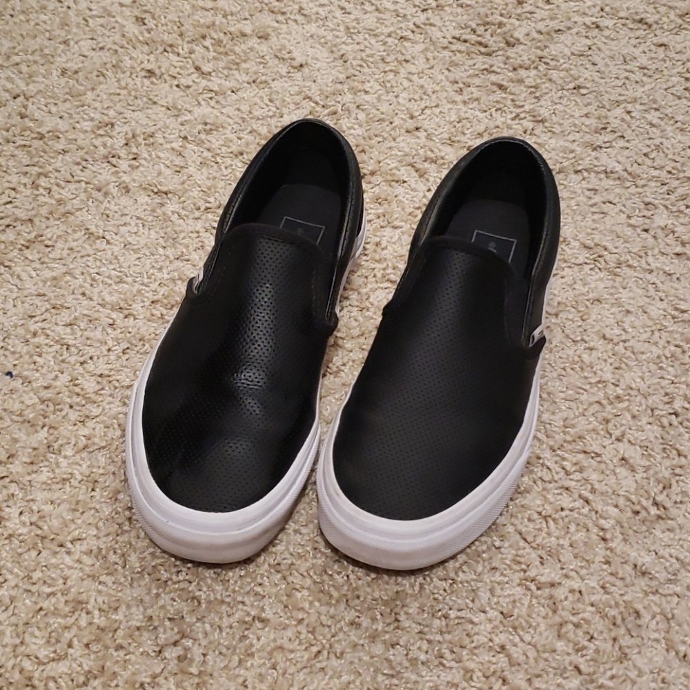 Vans Perf Leather Classic Slip on